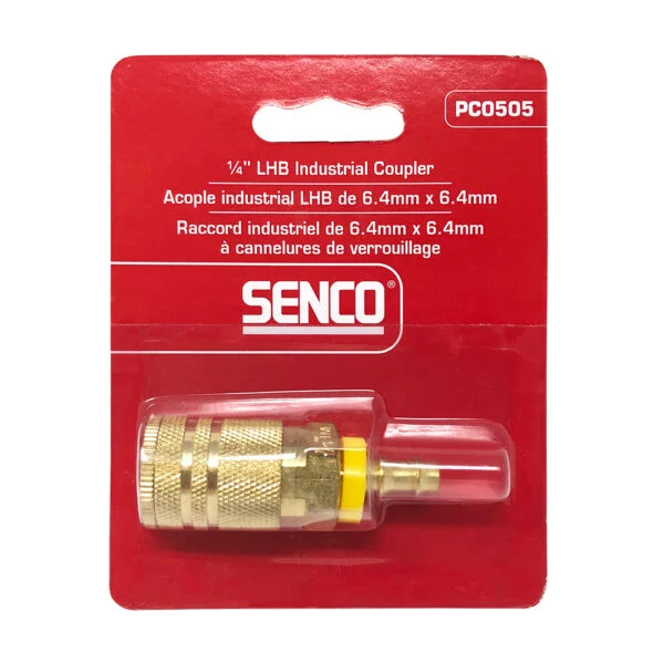 PC0505 1/4" LHB INDUSTRIAL SENCON COUPLE