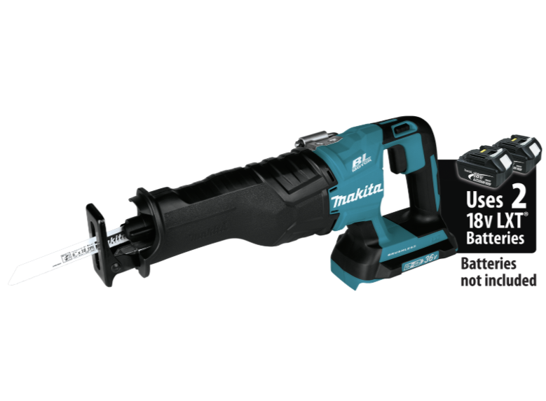 XRJ06Z MAKITA 36V (18V X2) LXT BRUSHLESS RECIPRO SAW TOOL ONLY