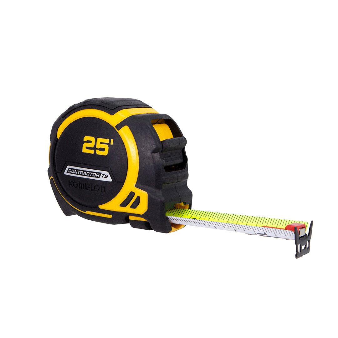 Komelon 79425 25-Foot Magnetic Contractor TS Wide Blade Tape Measure