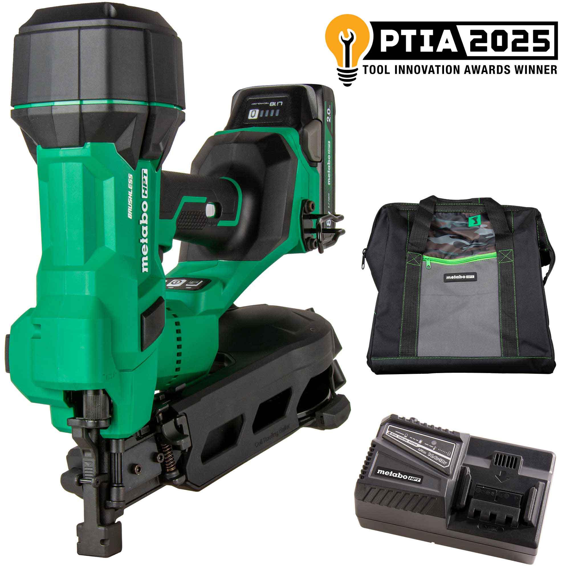 NV1845DA METABO 1-3/4" 18V CORDLESS METABO COIL ROOFING NAILER