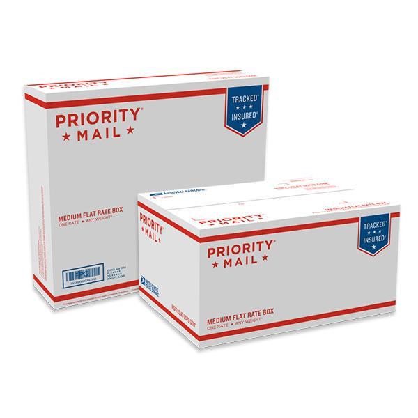 PRIORITY MAIL MEDIUM FLAT RATE BOX
