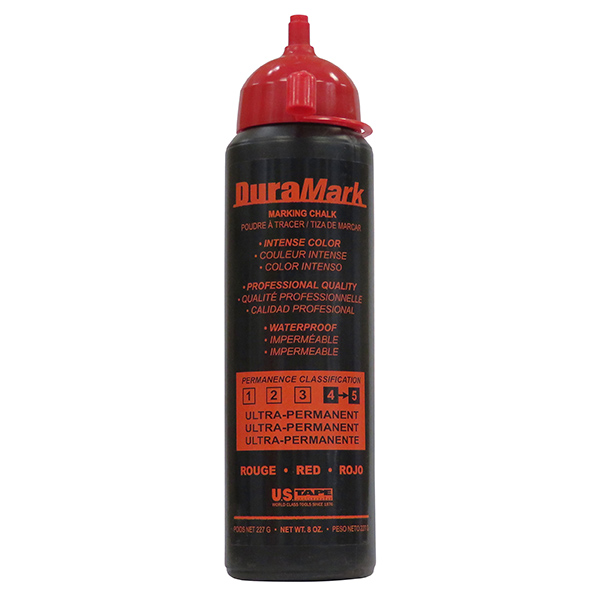 78208 RED CHALK PERMANENT 8oz USTAPE
