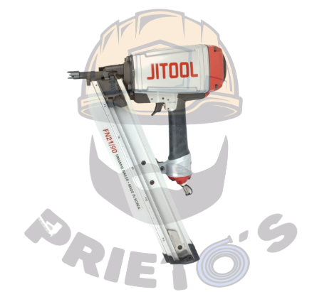 FN21-90 JITOOL 21o FULL ROUND HEAD FRAMING NAILER